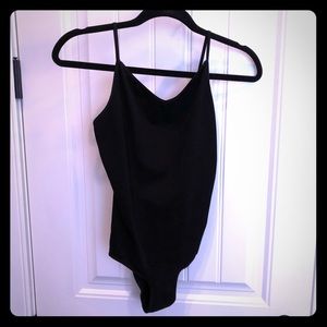 Free People V neck bodysuit